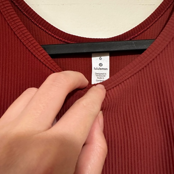 Lululemon Brunch and Back Dress Chianti - Picture 8 of 8